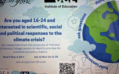 Dialogue in Climate Engineering with Youth – new workshops for 16-24 year olds